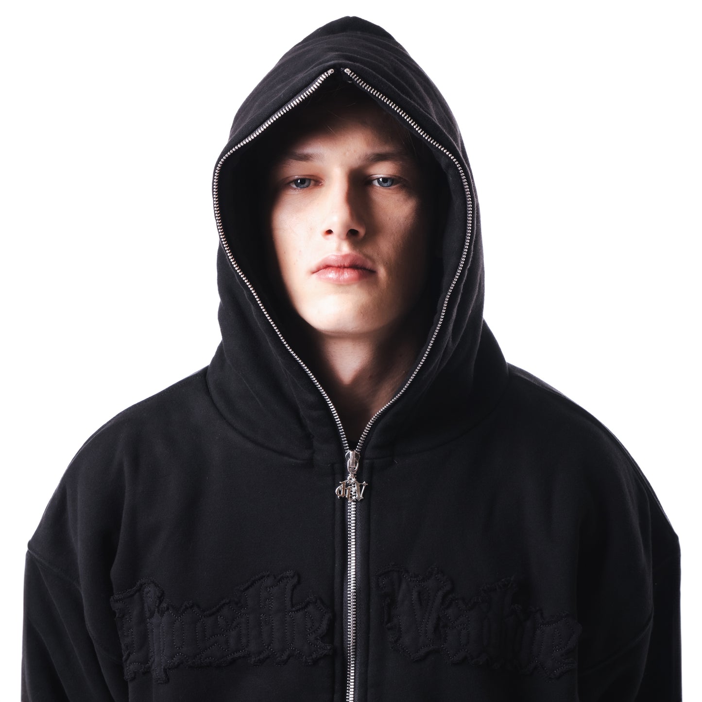 FULL-ZIP HOODIE (Black)