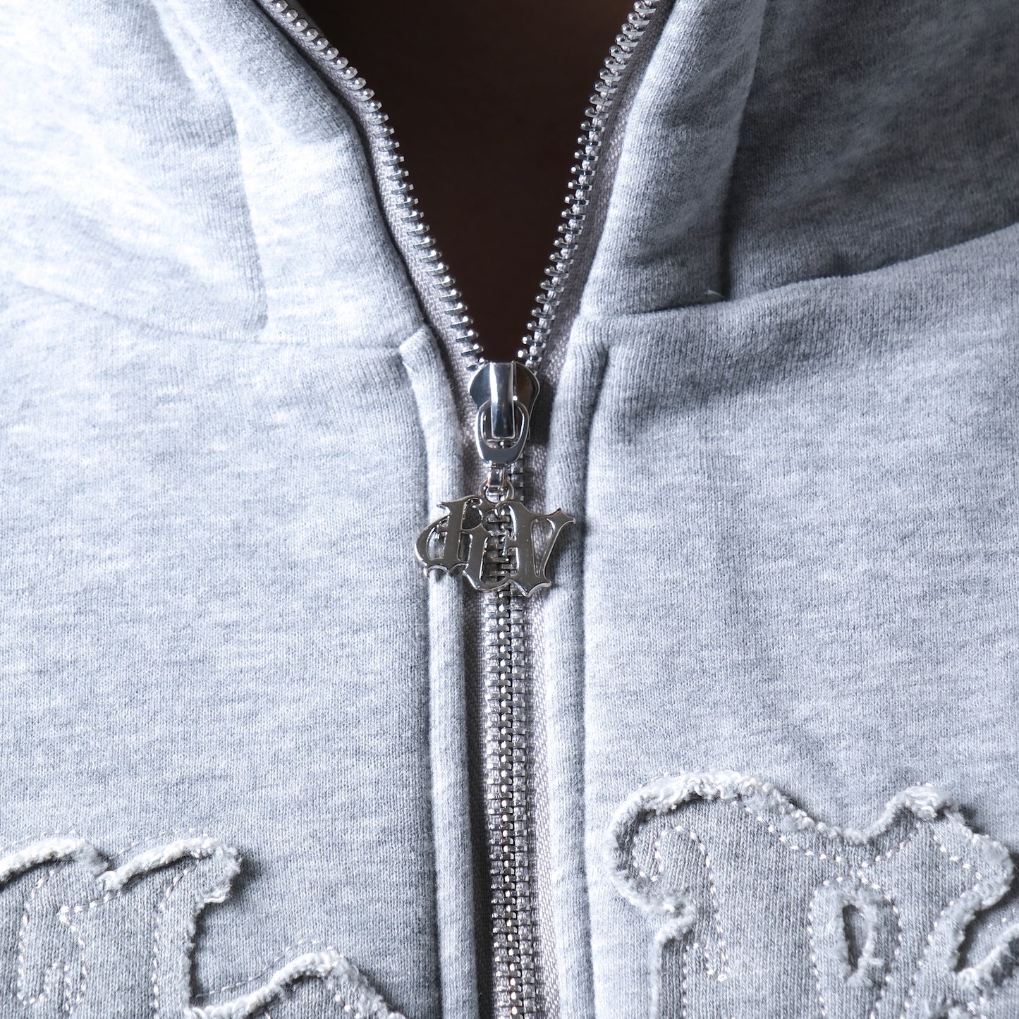 FULL-ZIP HOODIE (Grey)