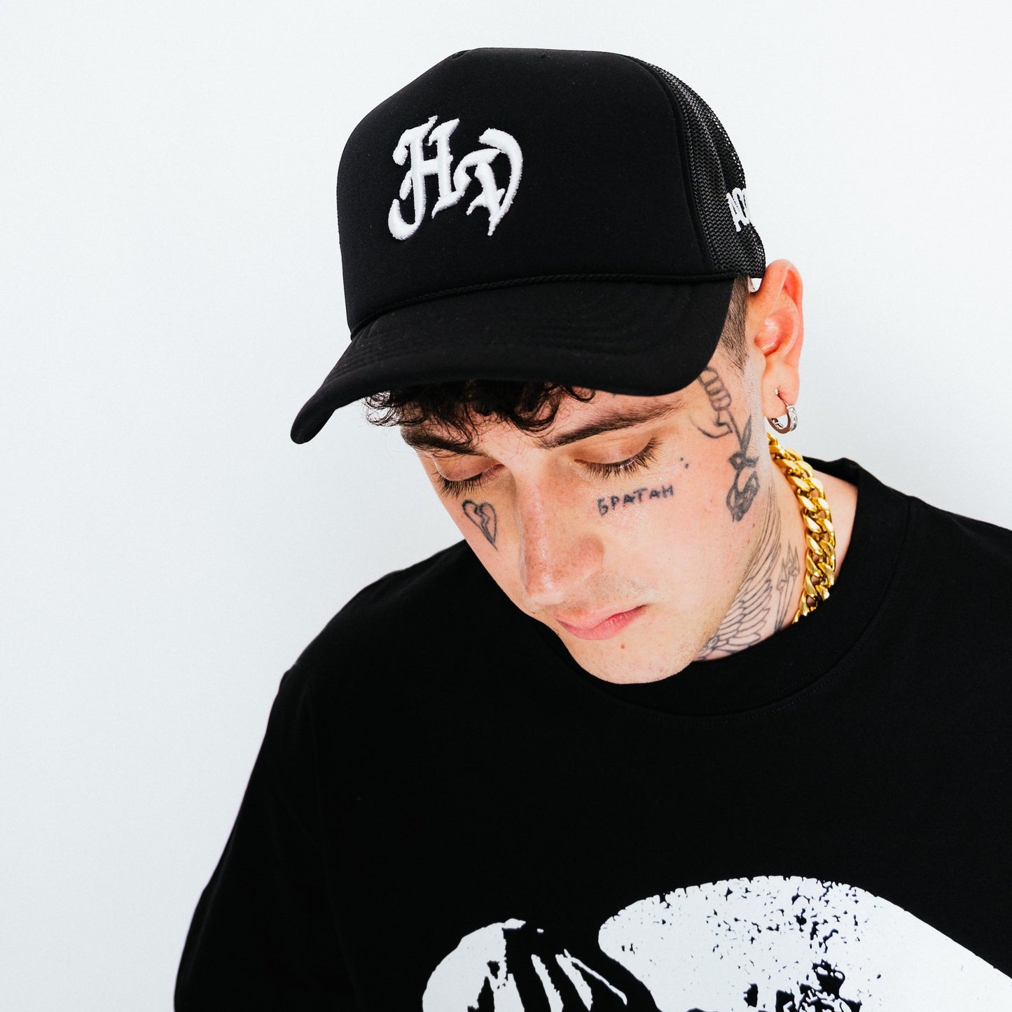 MONOGRAM CAP (Black)