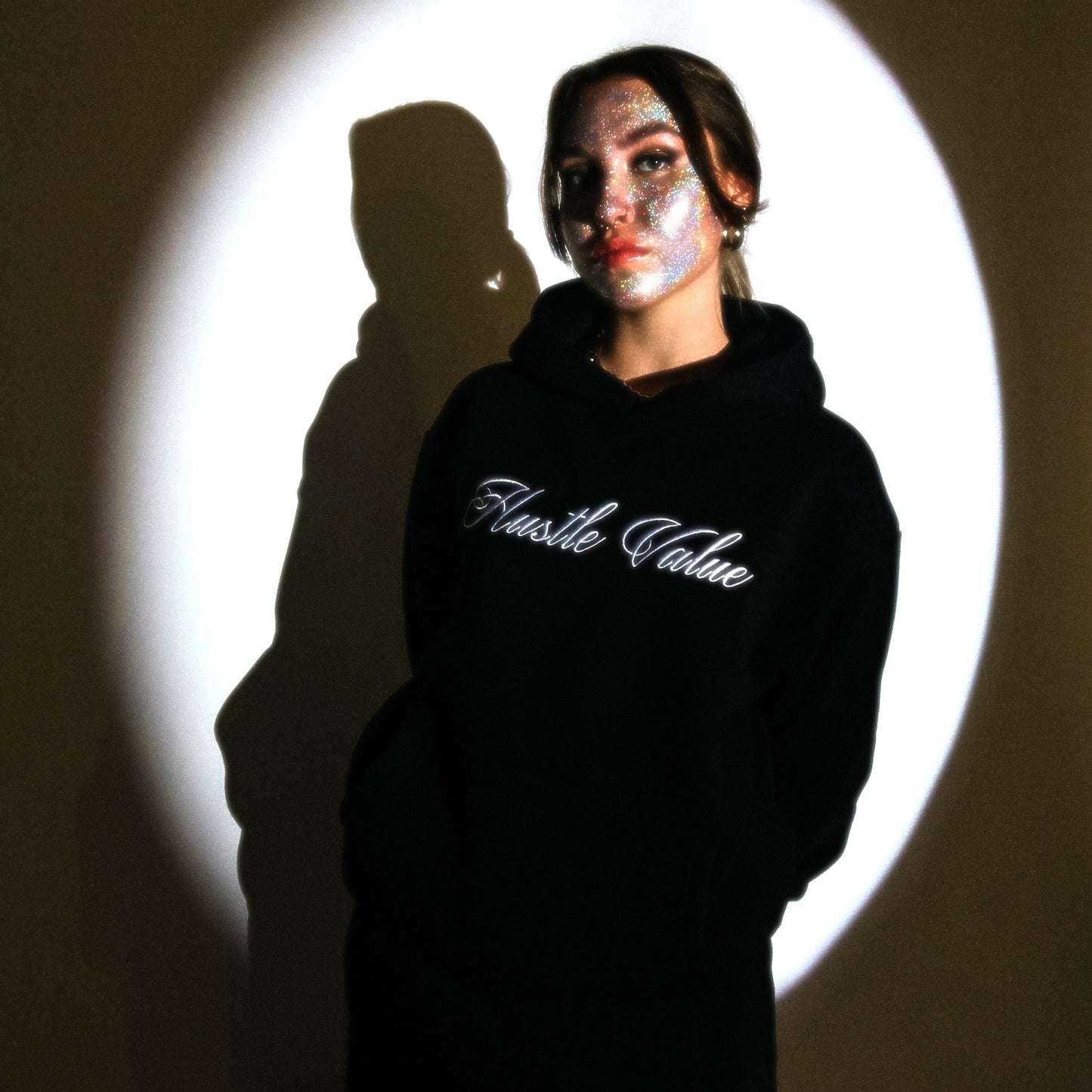 SCRIPT LOGO HOODIE (White)