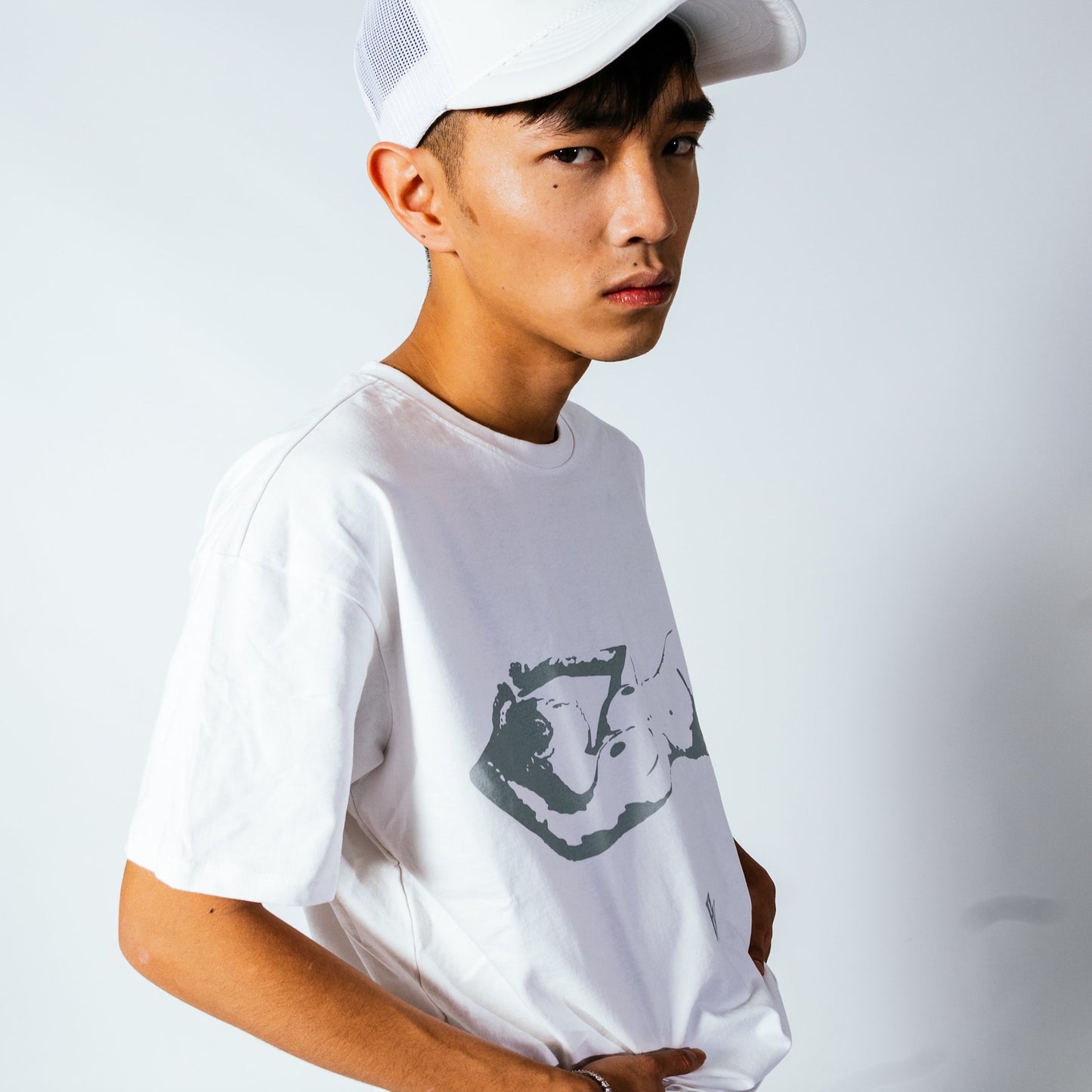 WHY TEE (White)
