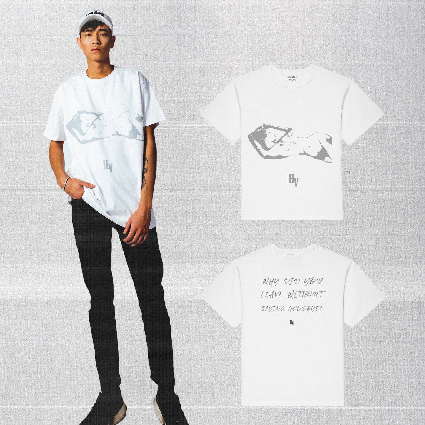 WHY TEE (White)