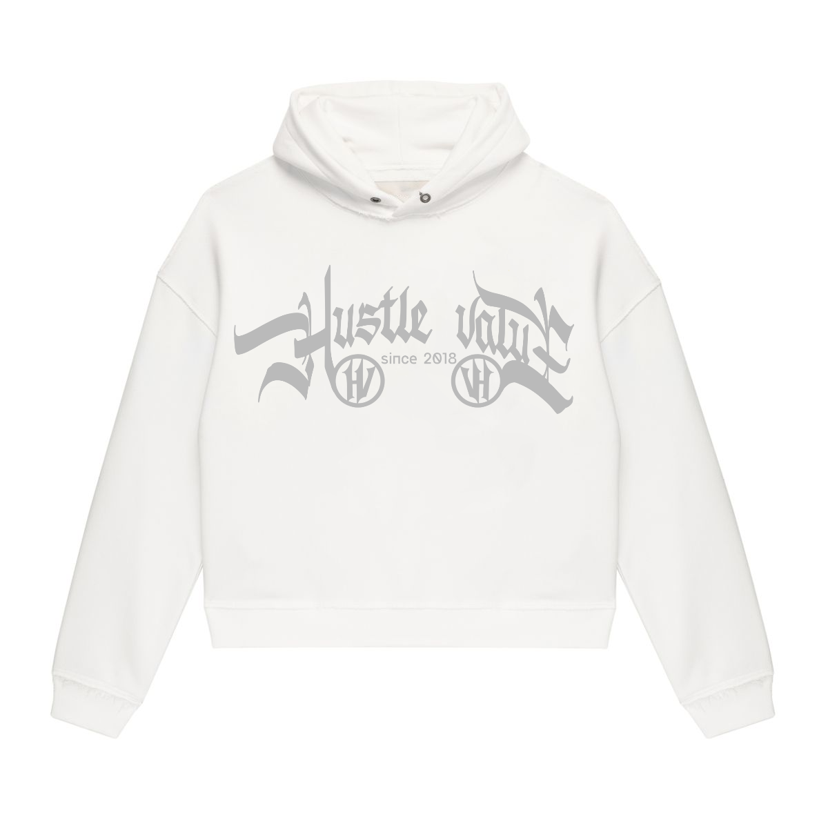 SIGNATURE LOGO HOODIE (White)