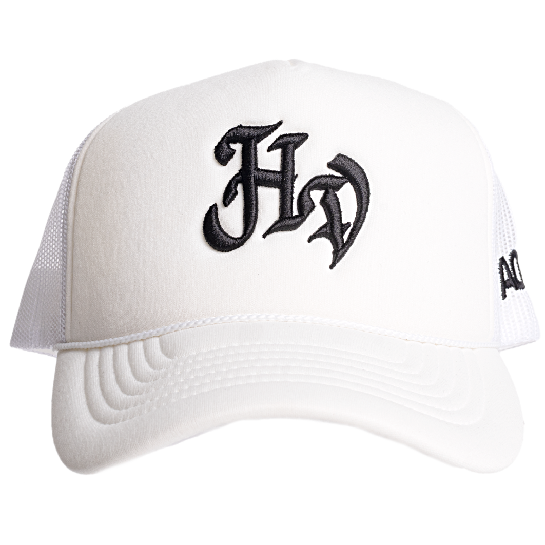 MONOGRAM CAP (White)