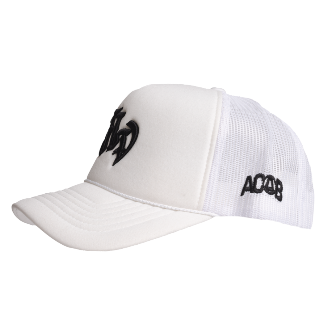 MONOGRAM CAP (White)
