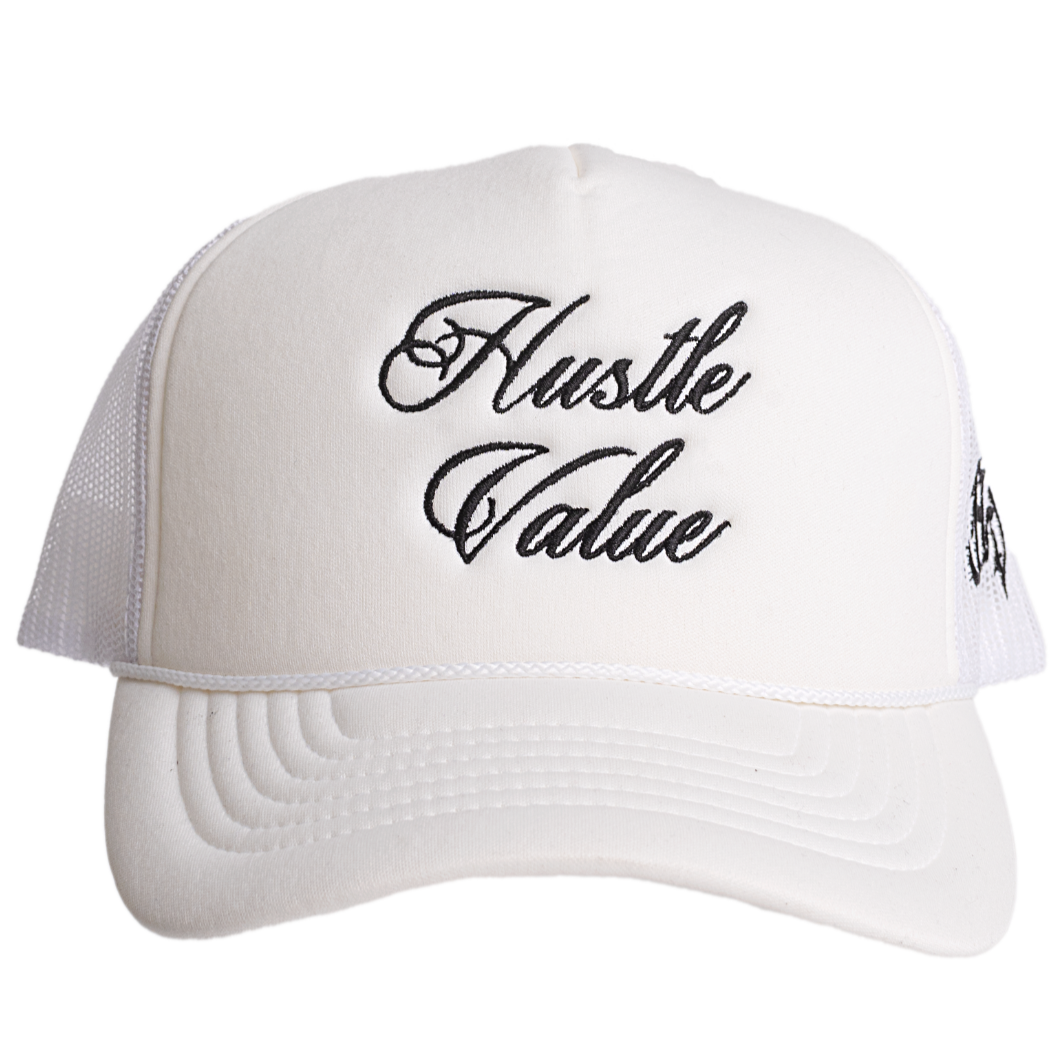 SCRIPT LOGO CAP (White)