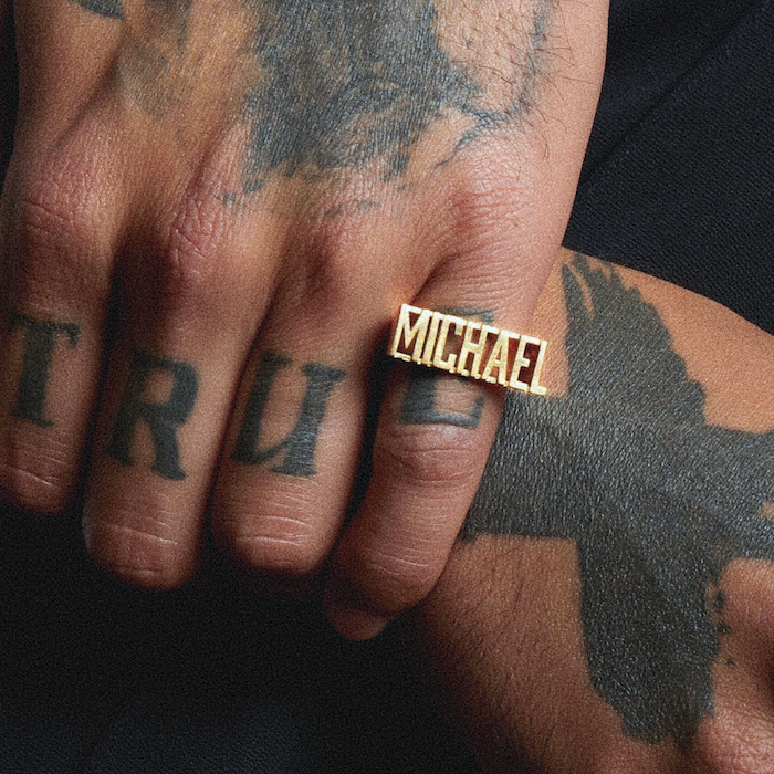 CUSTOM WORD RING