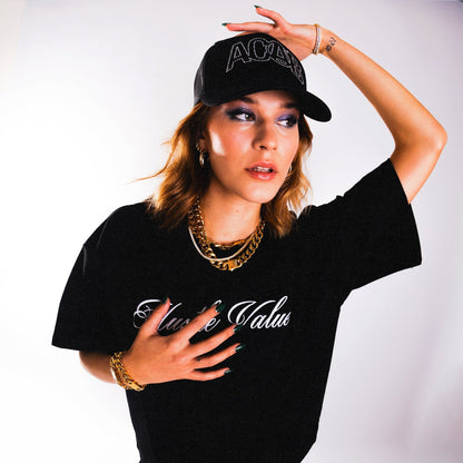 ACAB RHINESTONE CAP (Black)