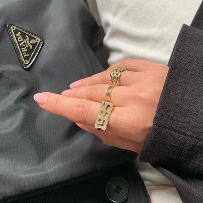 CUSTOM DATE RING