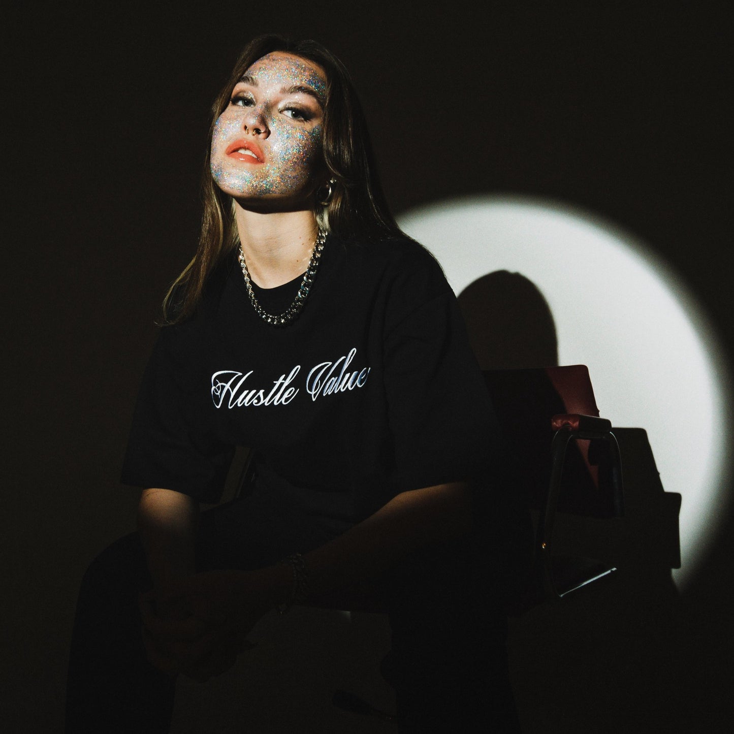 SCRIPT LOGO TEE (Black)
