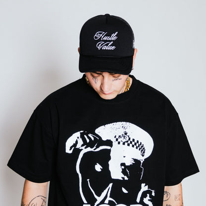SCRIPT LOGO CAP (Black)