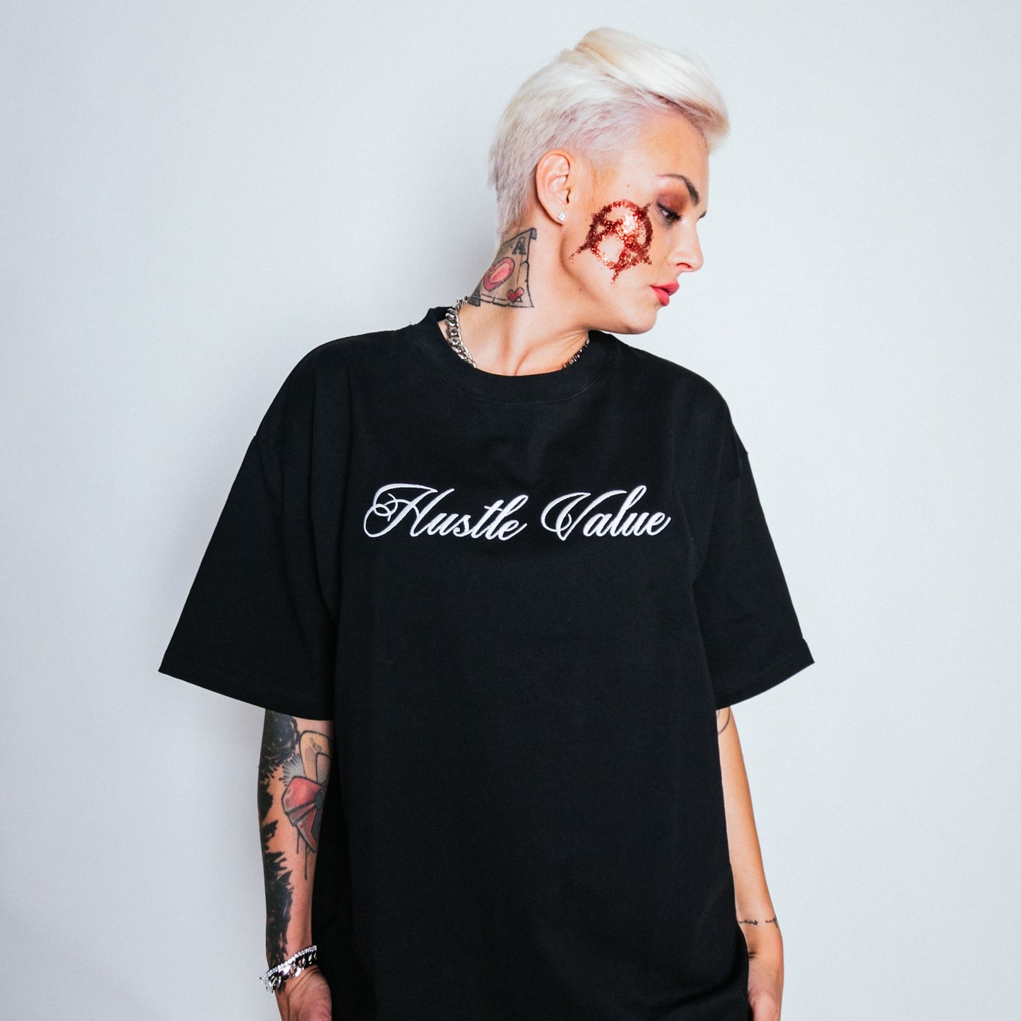 SCRIPT LOGO TEE (Black)