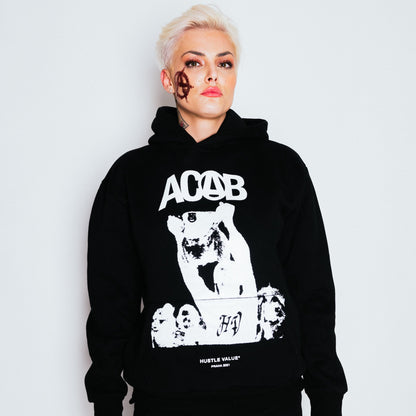 FUCK POPO HOODIE (Black)