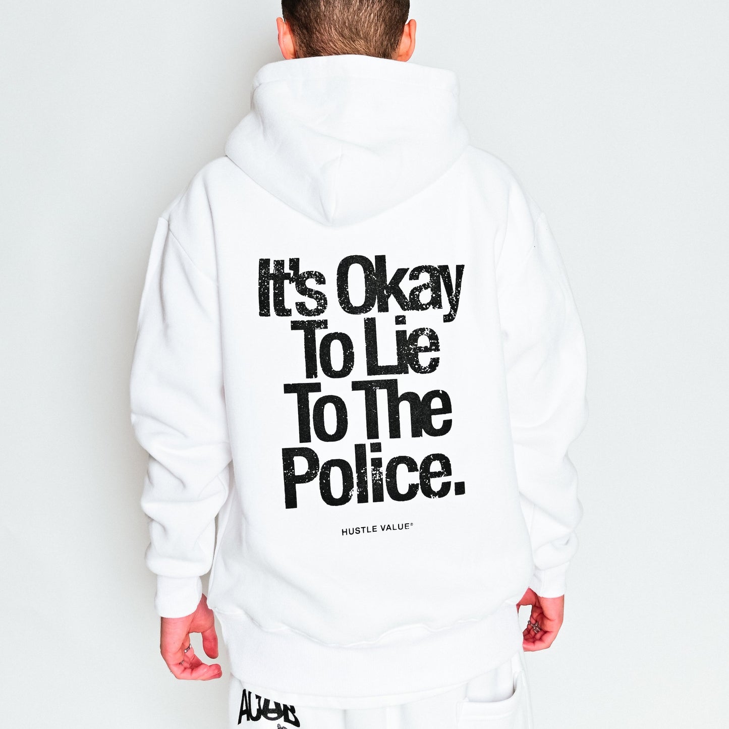 ACAB HOODIE (White)