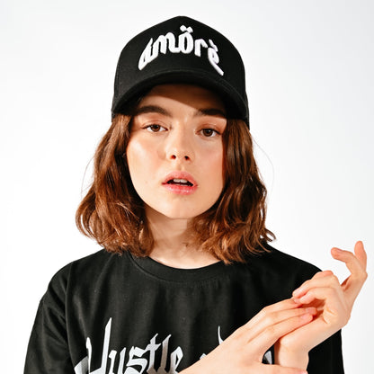AMORE TRUCKER CAP (Black)