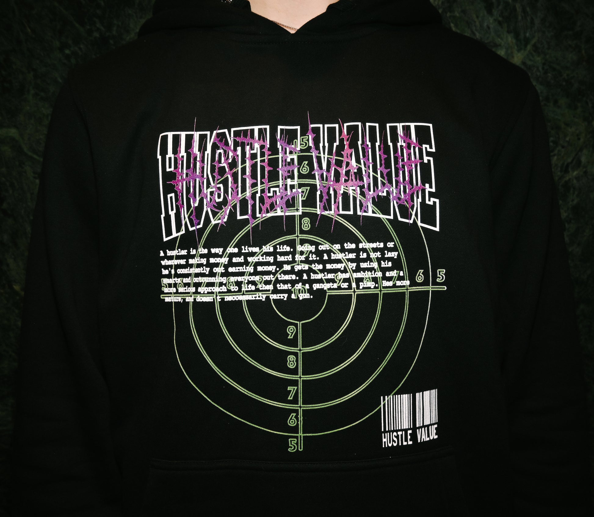 hustler hoodie mikina hustlevalue hustle value streetwear 