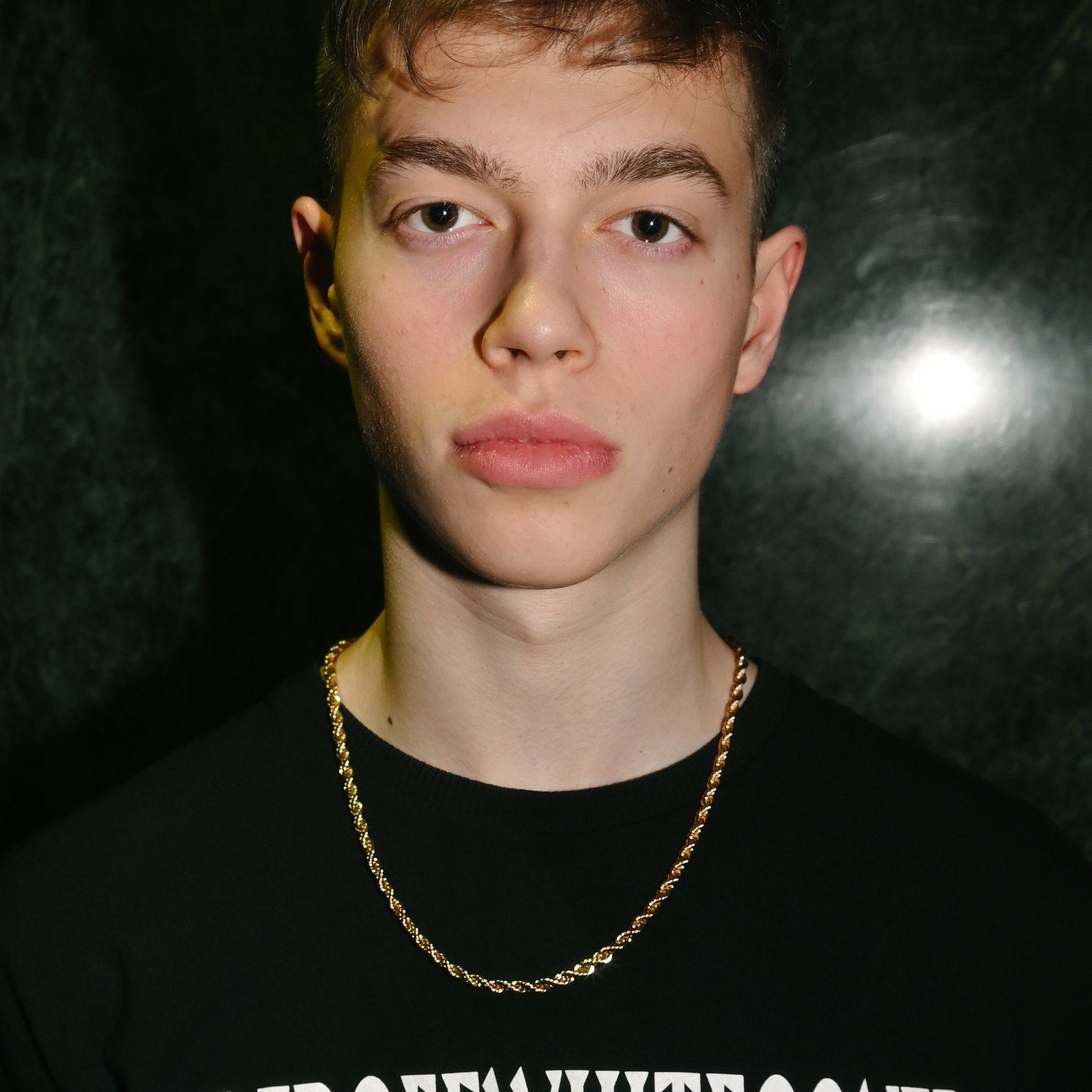 spiral chain rope retez řetěz retizek zlaty zlato gold sensey hustlevalue streetwear fashion cz yzomandias niktendo dorian forgen 