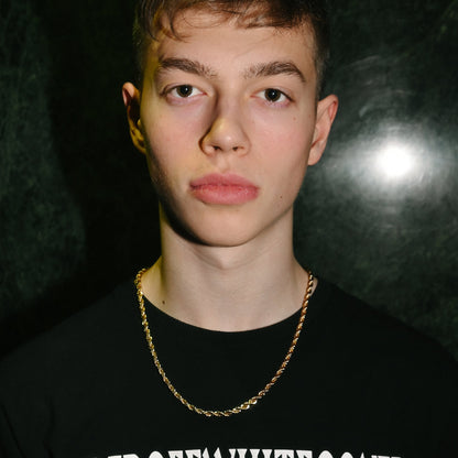 spiral chain rope retez řetěz retizek zlaty zlato gold sensey hustlevalue streetwear fashion cz yzomandias niktendo dorian forgen 