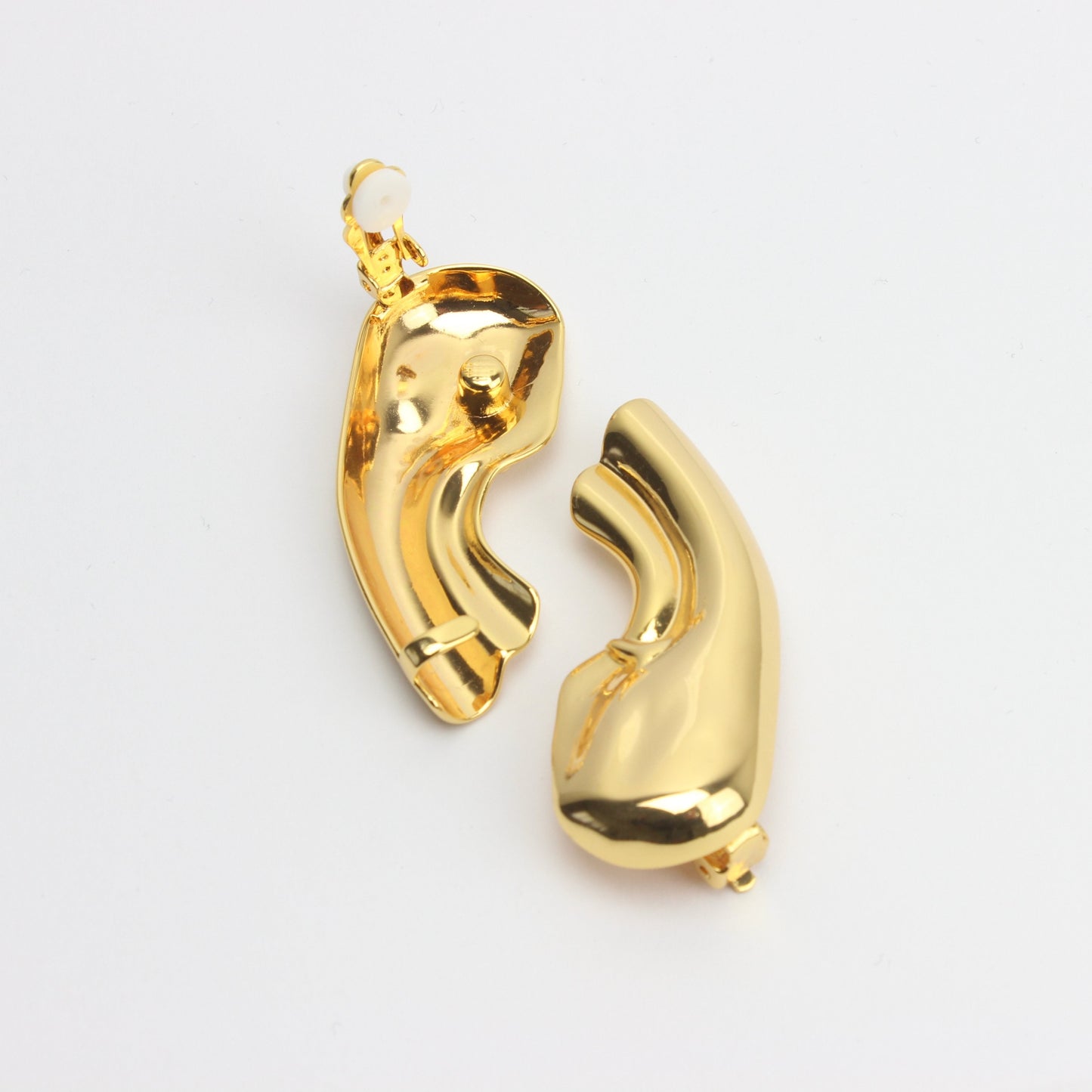 METALLIC EARCLIPS (Gold)