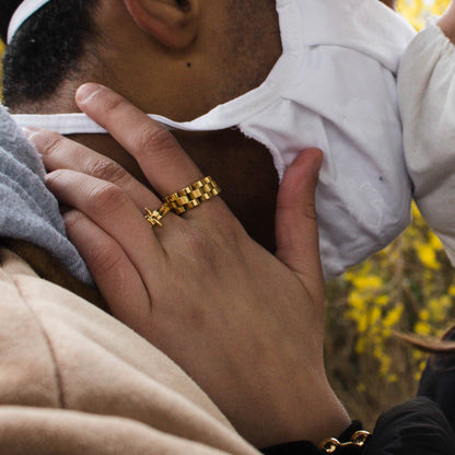 LABYRINTH RING (Gold)