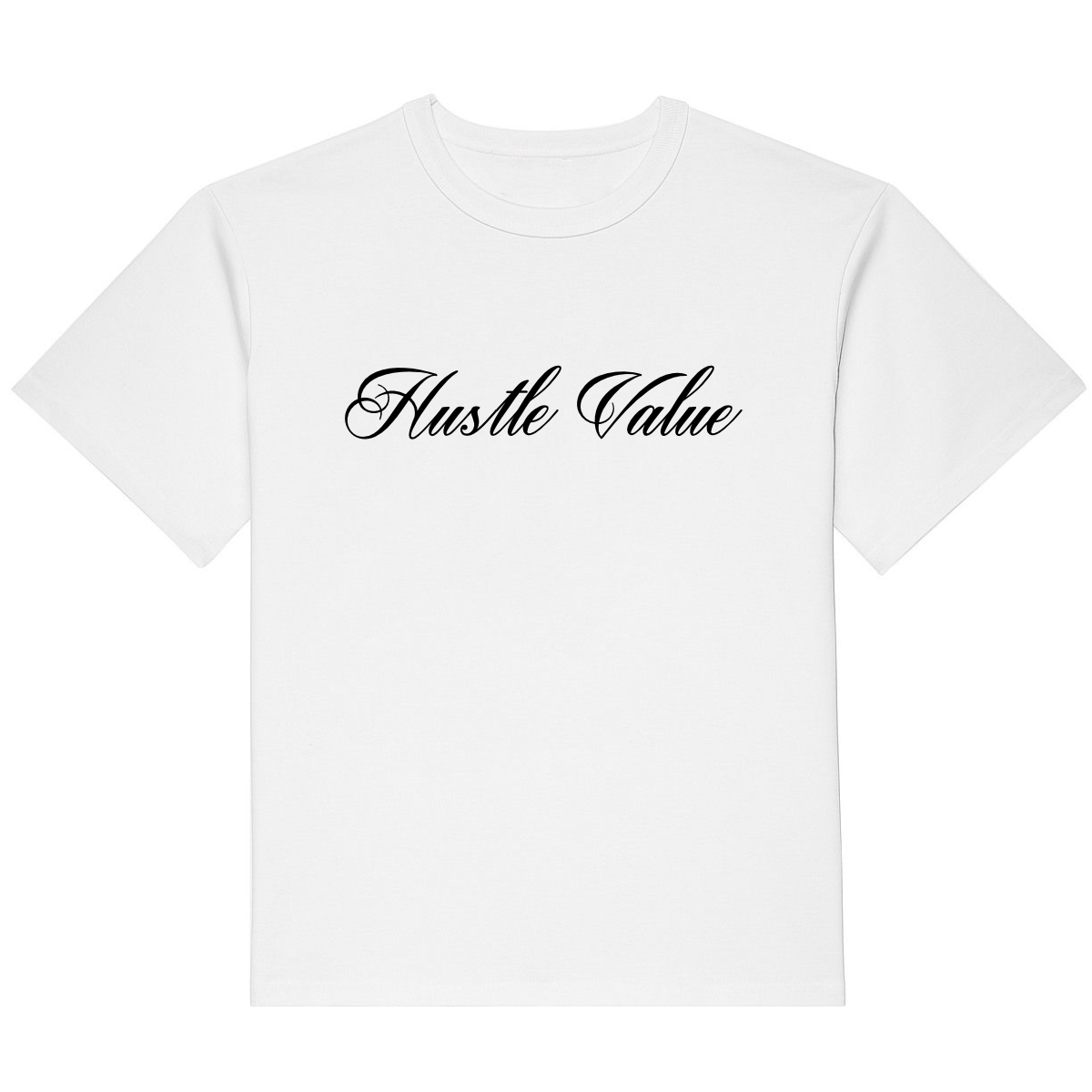 SCRIPT LOGO TEE (White)