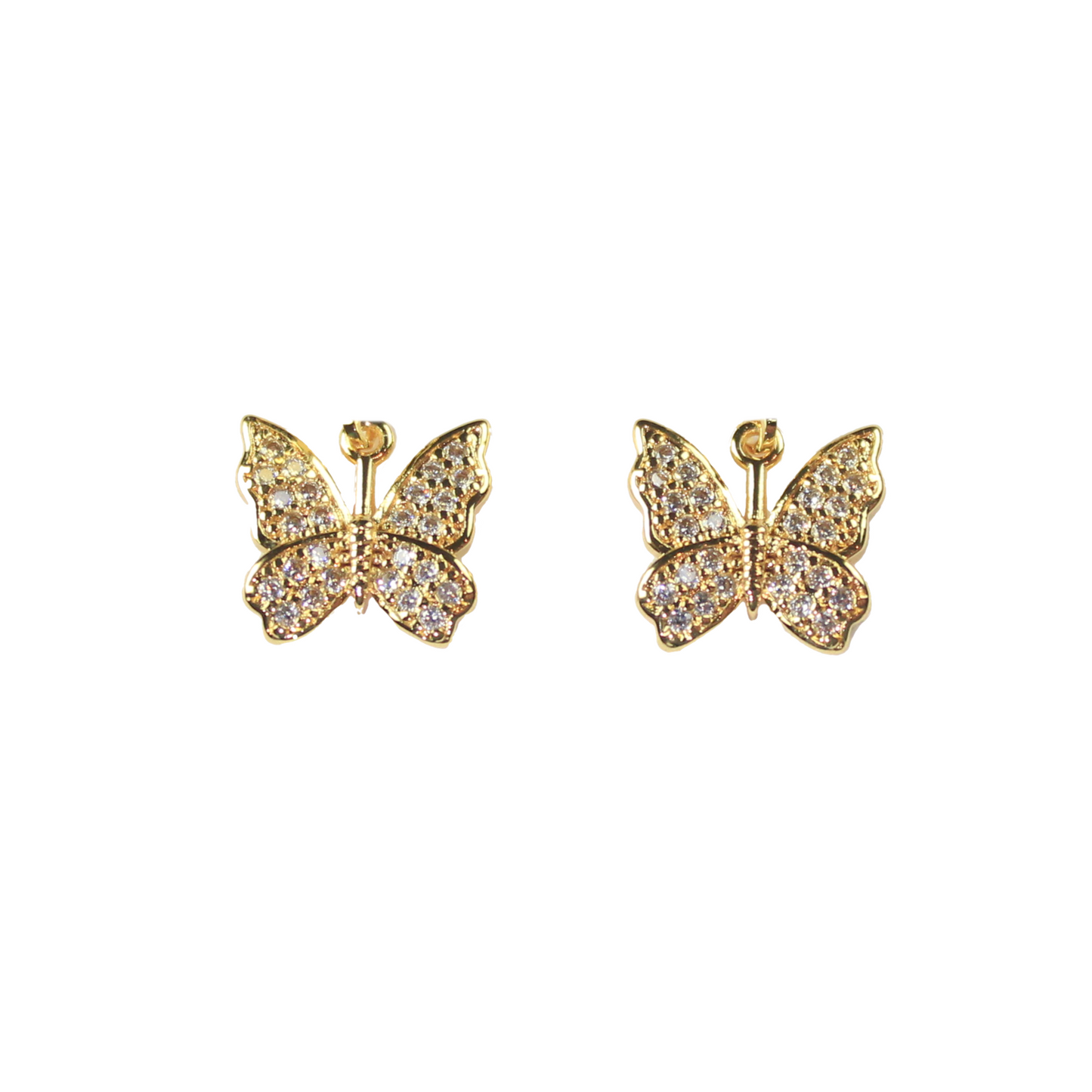 BUTTERFLY EARRINGS (GOLD)