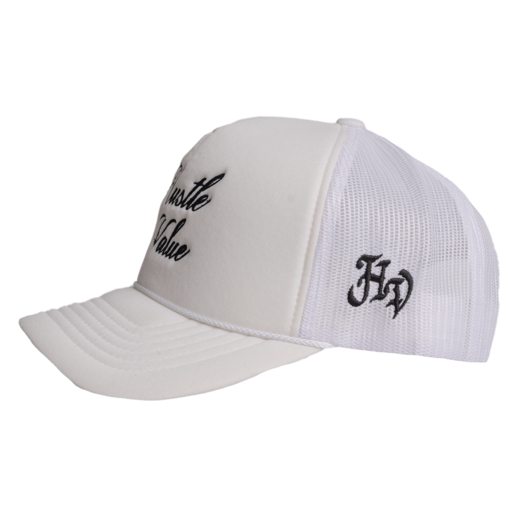 SCRIPT LOGO CAP (White)