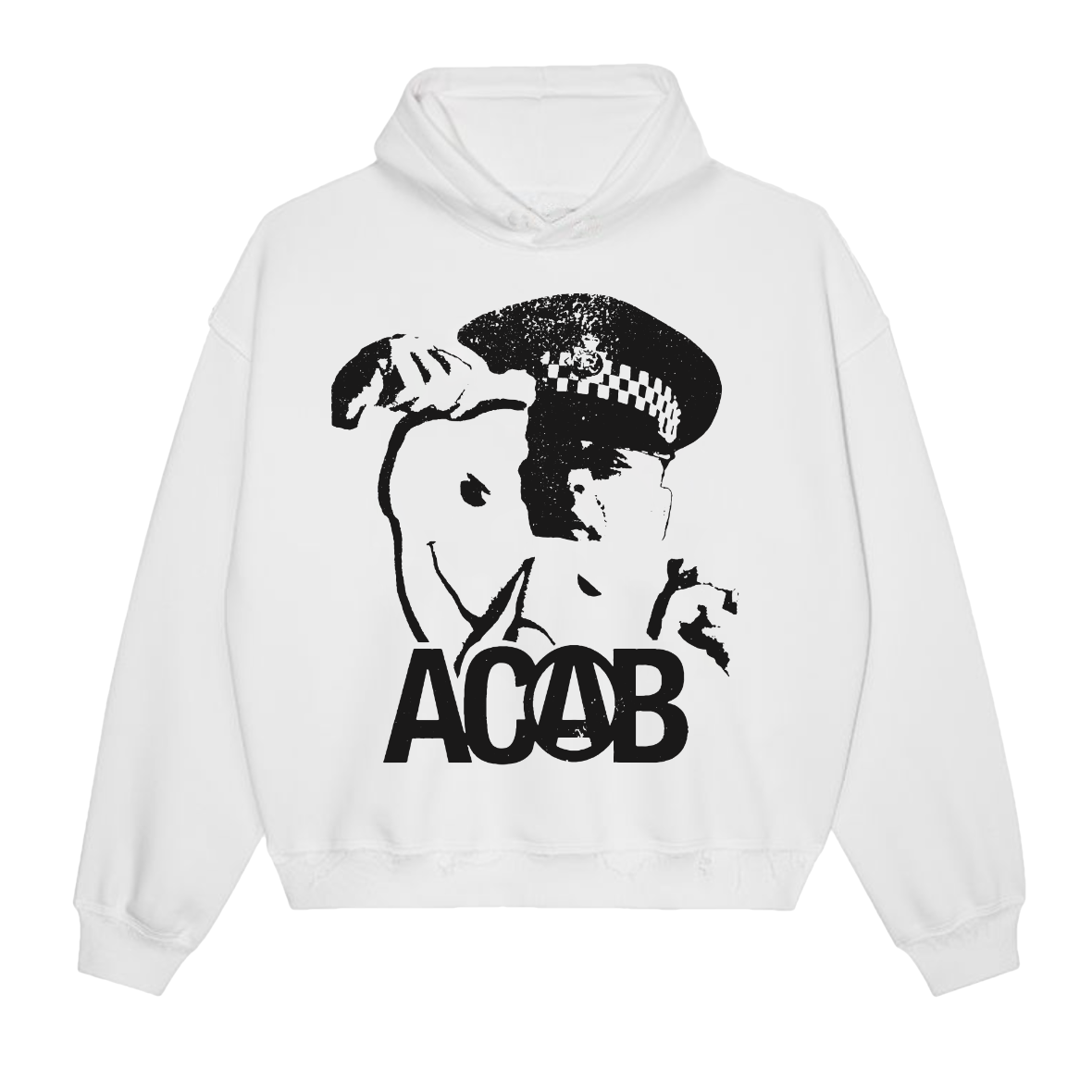 ACAB HOODIE (White)