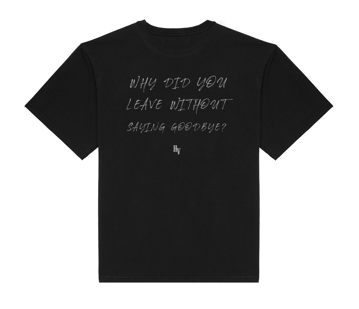 WHY TEE (Black)