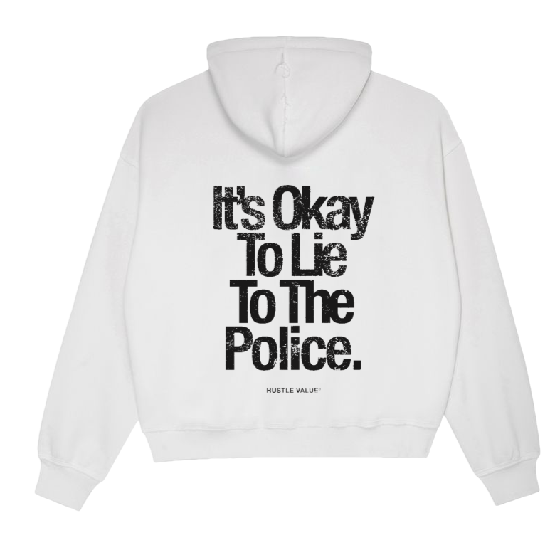 ACAB HOODIE (White)