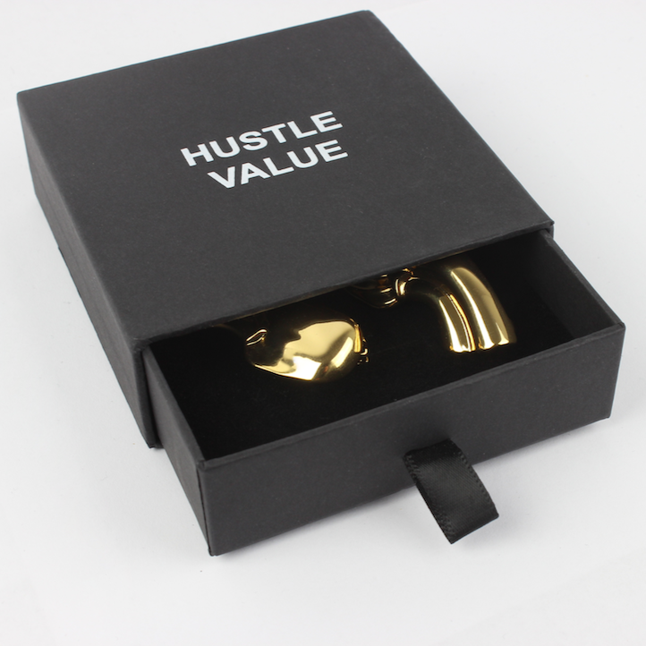 METALLIC EARCLIPS (Gold)
