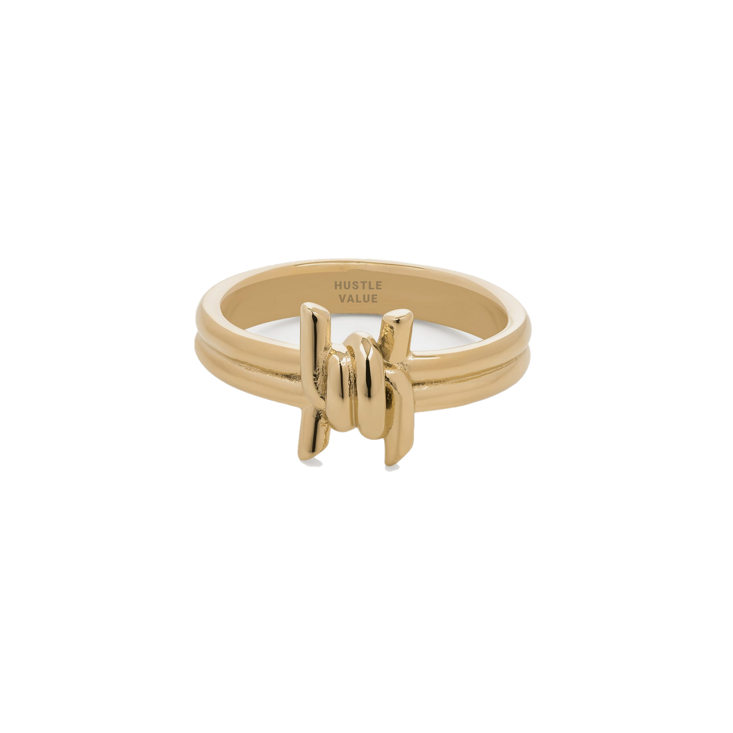 wire ring prsten prstýnek zlaty zlato gold hustlevalue sensey dorian grey yzomandias niktendo milionplus streetwear fashion doplnek doplnky drat ostnaty barbed wire 