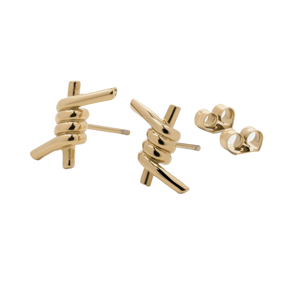 WIRE EARRINGS (Gold)