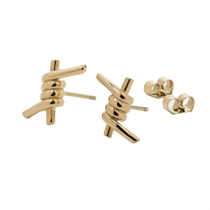 WIRE EARRINGS (Gold)