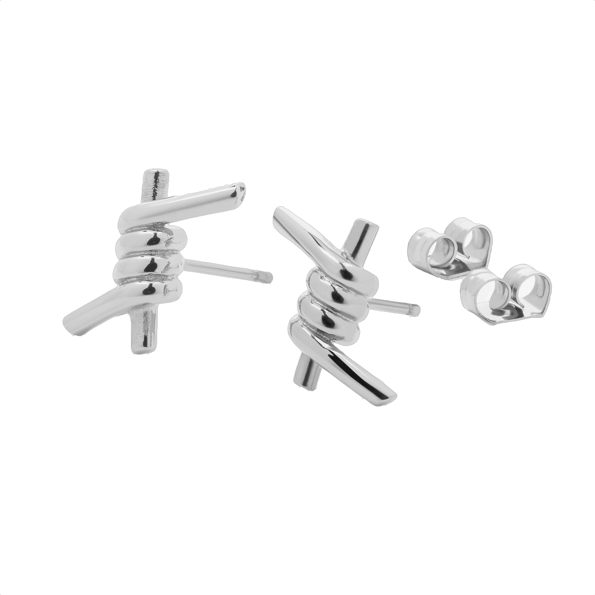 WIRE EARRINGS (Silver)