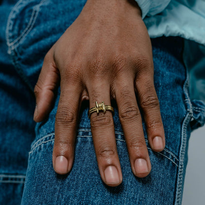 WIRE RING (Gold)