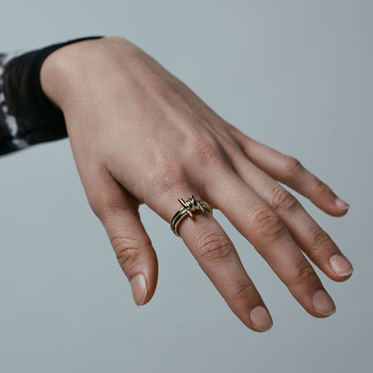 WIRE RING (Gold)