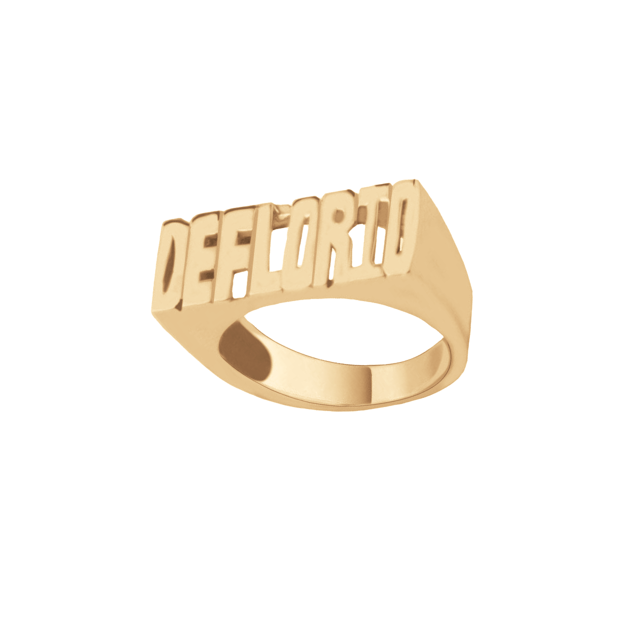 CUSTOM WORD RING