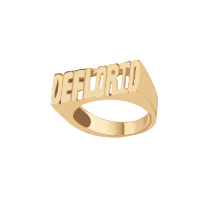 CUSTOM WORD RING